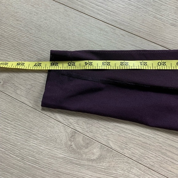 Nike Power Legend Floral Port Wine Mesh Run Training Leggings - Picture 13 of 16